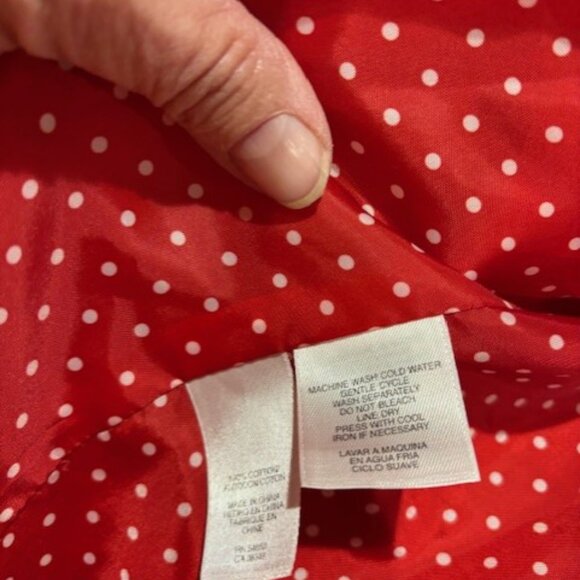 Hip length red jacket - Picture 6 of 6